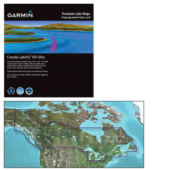Garmin Canada LakeV g3 Ultra - LVCA100F - microSD-SD [010-C1114-00]-Garmin Inland Lakes-JadeMoghul Inc.