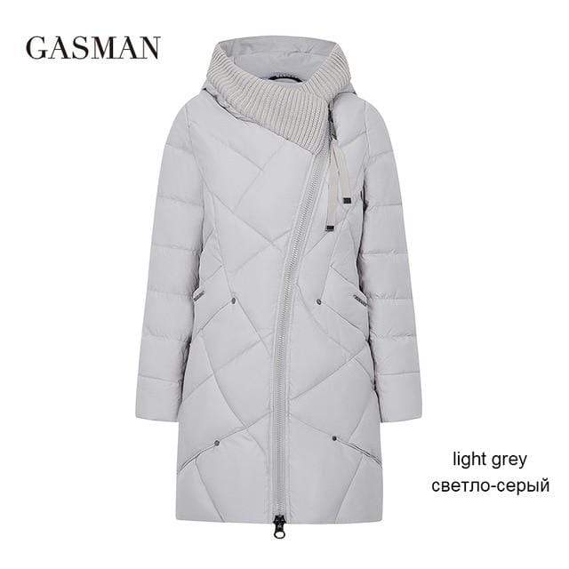 GASMAN 2019 Winter Collection Brand Fashion Thick Women Winter Bio Down Jackets Hooded Women Parkas Coats Plus Size 5XL 6XL 1702 JadeMoghul Inc. 