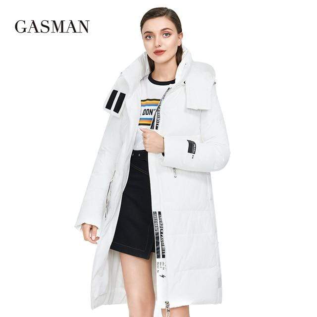 GASMAN 2020 Women coats hooded down parka Women's winter jacket long warm outwear Female clothes fashion brand jacket autumn 379 JadeMoghul Inc. 