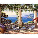 GATYZTORY Paint By Numbers For Adults Children DIY HandPainted Oil Painting Town Landscape Picture Paint Home Decoration AExp
