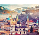 GATYZTORY Paint By Numbers For Adults Children DIY HandPainted Oil Painting Town Landscape Picture Paint Home Decoration AExp