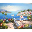 GATYZTORY Paint By Numbers For Adults Children DIY HandPainted Oil Painting Town Landscape Picture Paint Home Decoration AExp