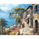 GATYZTORY Paint By Numbers For Adults Children DIY HandPainted Oil Painting Town Landscape Picture Paint Home Decoration AExp