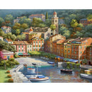 GATYZTORY Paint By Numbers For Adults Children DIY HandPainted Oil Painting Town Landscape Picture Paint Home Decoration AExp