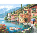 GATYZTORY Paint By Numbers For Adults Children DIY HandPainted Oil Painting Town Landscape Picture Paint Home Decoration AExp