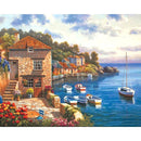 GATYZTORY Paint By Numbers For Adults Children DIY HandPainted Oil Painting Town Landscape Picture Paint Home Decoration AExp