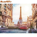 GATYZTORY Paint By Numbers For Adults Children HandPainted Street Scenic Oil Painting Home Decor Acrylic Painting AExp