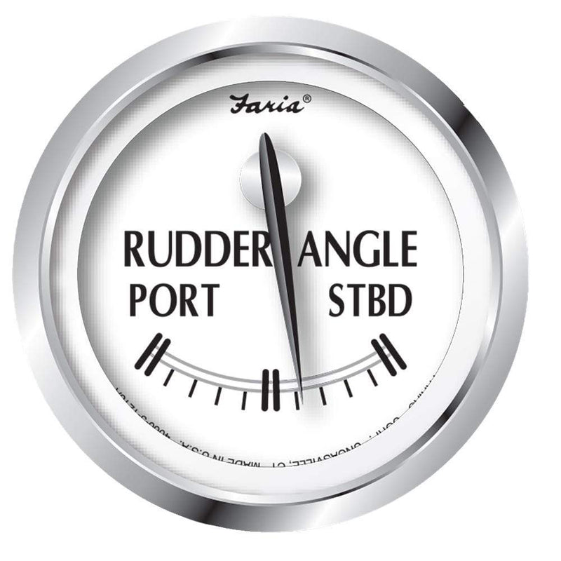 Gauges Faria Newport SS 2" Rudder Angle Indicator Gauge [25006] Faria Beede Instruments