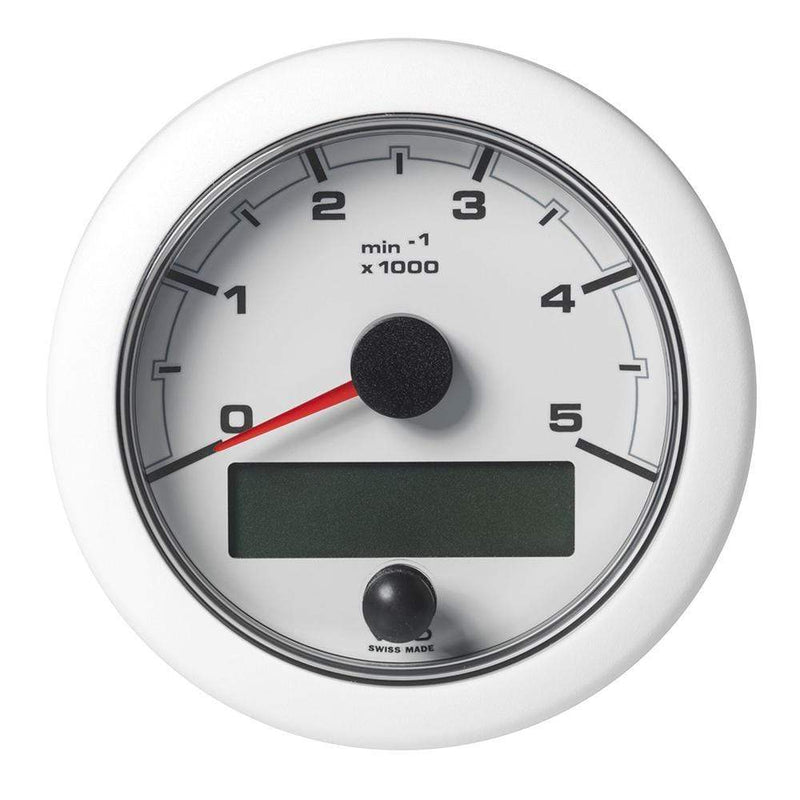 Gauges VDO Marine 3-3/8" (85mm) OceanLink NMEA 2000 Tachometer - 5000 RPM - White Dial  Bezel [A2C1065800001] VDO Marine