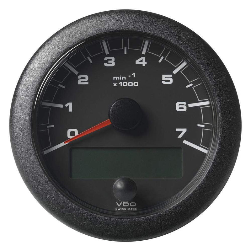 Gauges VDO Marine 3-3/8" (85MM) OceanLink NMEA 2000 Tachometer - 7000 RPM - Black Dial  Bezel [A2C1065810001] VDO Marine