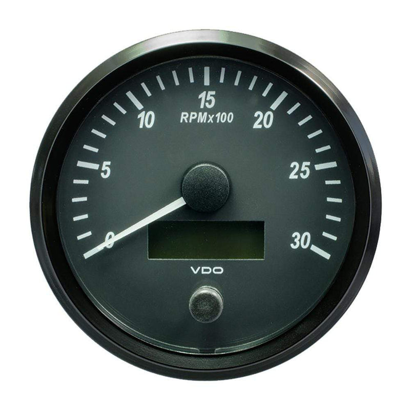 Gauges VDO SingleViu 100mm (4") Tachometer - 3000 RPM [A2C3832810030] VDO