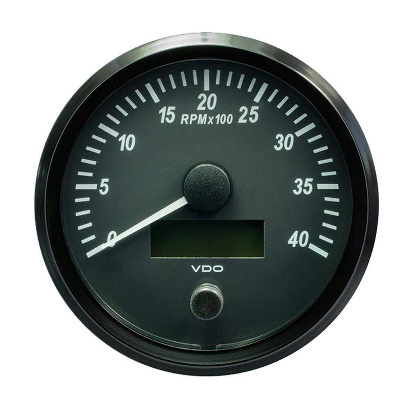 Gauges VDO SingleViu 100mm (4") Tachometer - 4000 RPM [A2C3832800030] VDO