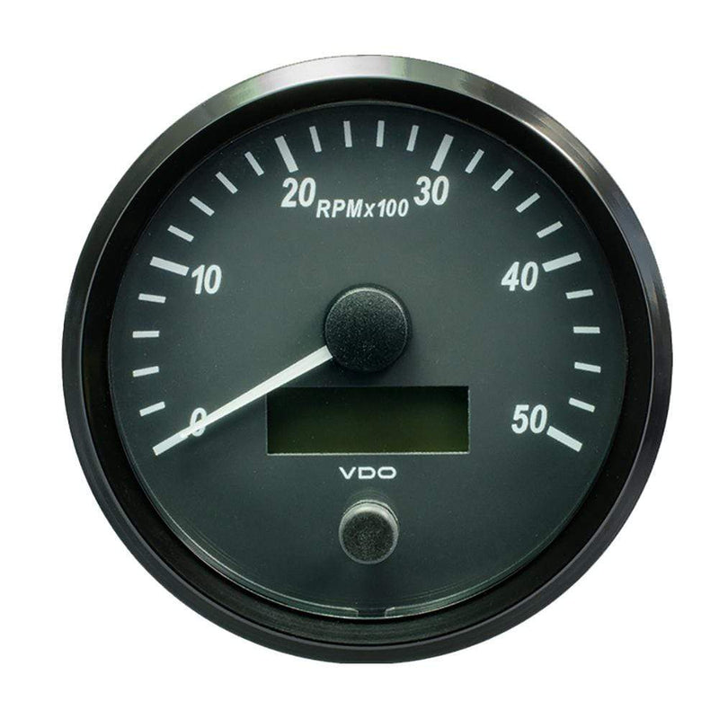 Gauges VDO SingleViu 100mm (4") Tachometer - 5000 RPM [A2C3832790030] VDO