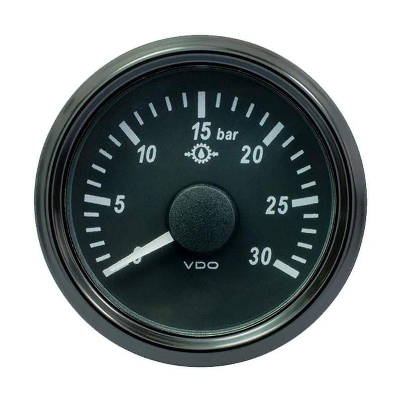 Gauges VDO SingleViu 52mm (2-1/16") Brake Pressure Gauge - 30 Bar - 0-4.5V [A2C3832720030] VDO