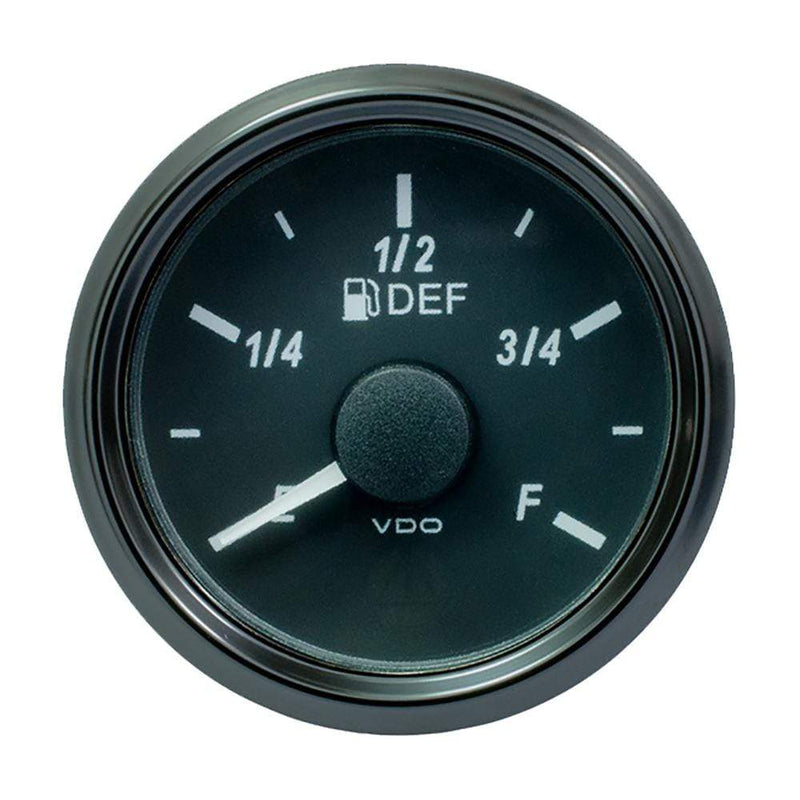 Gauges VDO SingleViu 52mm (2-1/16") DEF Level Gauge - 240-33 Ohm [A2C3832750030] VDO