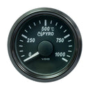 Gauges VDO SingleViu 52mm (2-1/16") Exhaust Gas Temp. Gauge - 1000C [A2C3833050030] VDO