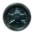 Gauges VDO SingleViu 52mm (2-1/16") Exhaust Gas Temp. Gauge - 2000F [A2C3833040030] VDO