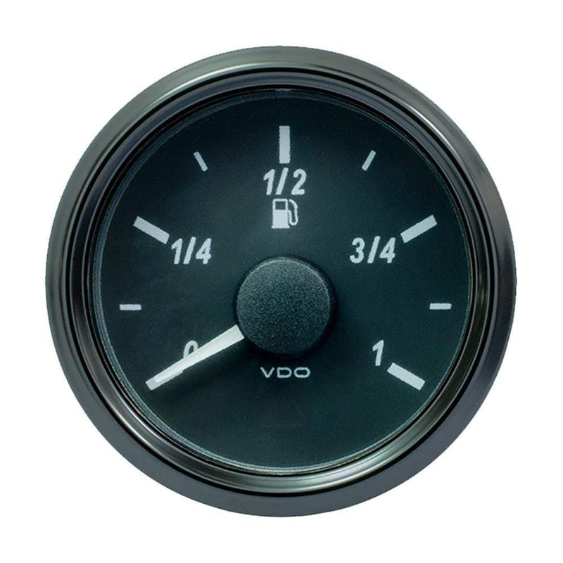 Gauges VDO SingleViu 52mm (2-1/16") Fuel Level Gauge - Euro - 90-5 Ohm [A2C3833110030] VDO