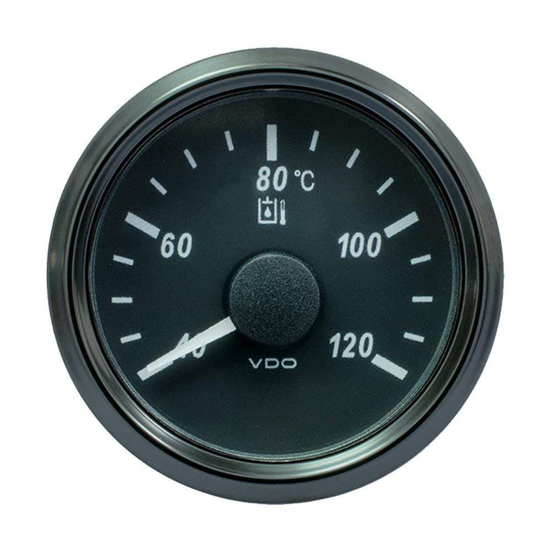 Gauges VDO SingleViu 52mm (2-1/16") Hydraulic Oil Temp. Gauge - 120C - 291-22 Ohm [A2C3833510030] VDO