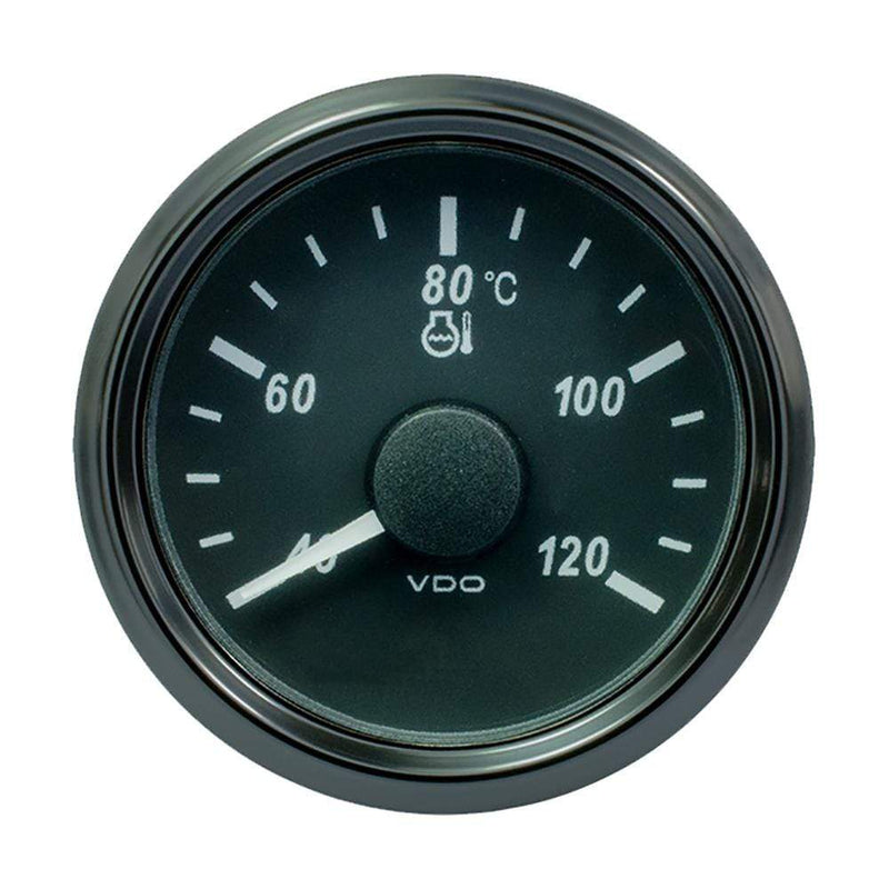 Gauges VDO SingleViu 52mm (2-1/16") Water Temp. Gauge - 120 C - 291-22 ohm [A2C3833330030] VDO