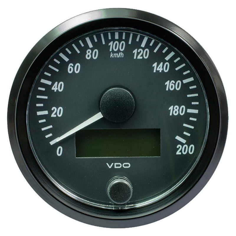 Gauges VDO SingleViu 80mm (3-1/8") Speedometer - 200 KM/H [A2C3832940030] VDO