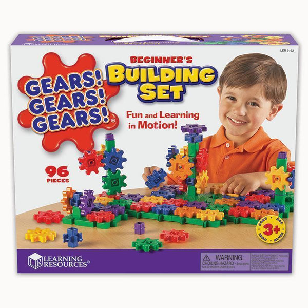 GEARS DELUXE BUILDING SET 100PCS-Learning Materials-JadeMoghul Inc.