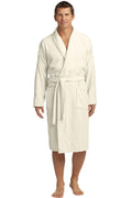 General Accessories Port Authority Checkered Terry Shawl Collar Robe. R103 Port Authority