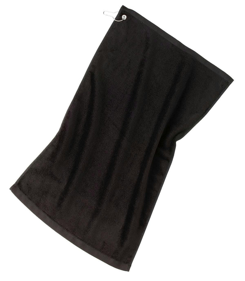 General Accessories Port Authority Grommeted Golf Towel.  TW51 Port Authority