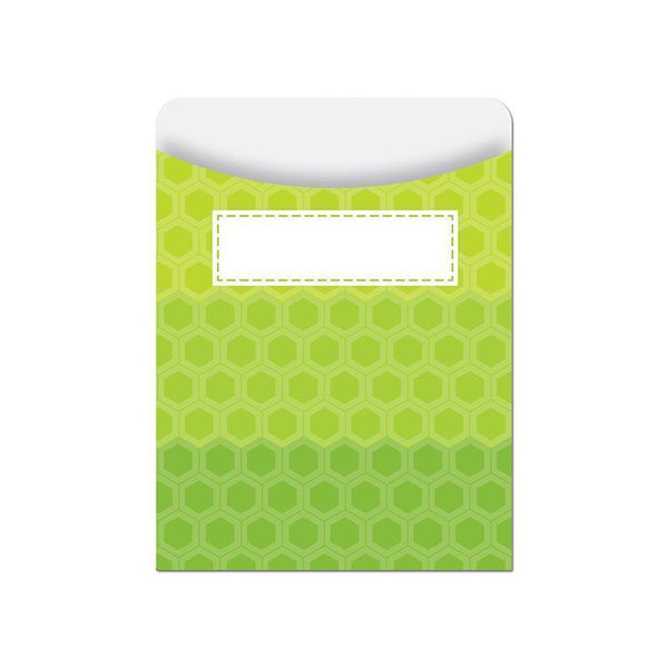 General Ombre Lime Green Hexagons Library AExp