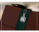 Genuine 925 silver necklace Fine jewelry Crystals from Swarovski jewelry--JadeMoghul Inc.