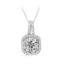Genuine 925 silver necklace Fine jewelry Crystals from Swarovski jewelry--JadeMoghul Inc.
