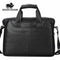 Genuine Leather Briefcase / 14" Laptop Handbag / Business Crossbody Bag-2237-China-JadeMoghul Inc.
