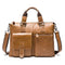 Genuine Leather Men Briefcases / Computer Laptop Business Bag-260yellow brown-China-JadeMoghul Inc.