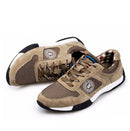 Genuine Leather Men Casual Shoes / High Quality Outdoor Shoes-Khaki-6.5-JadeMoghul Inc.