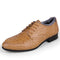 Genuine Leather Oxford Shoes / Men Crocodile Pattern Shoes-brown with fur-5-JadeMoghul Inc.