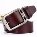 Genuine leather strap designer belts men high quality leather belt men belts cummerbunds luxury brand men belt-nz323-brown-105cm 29to31 inch-JadeMoghul Inc.