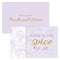 Geo Marble Flat Place Card Pewter Grey (Pack of 1)-Wedding Favor Stationery-Dark Pink-JadeMoghul Inc.