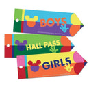 GEO MICKEY HALL PASSES-Learning Materials-JadeMoghul Inc.