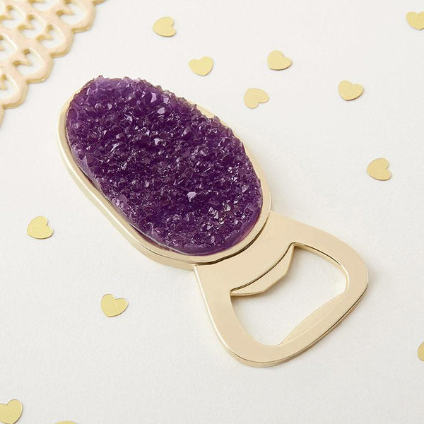 Geode Bottle Opener-Wedding Reception Accessories-JadeMoghul Inc.