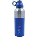 GeoJug 40-Ounce Stainless Steel Vacuum-Insulated Water Bottle (Blue)-Storage Containers & Accessories-JadeMoghul Inc.