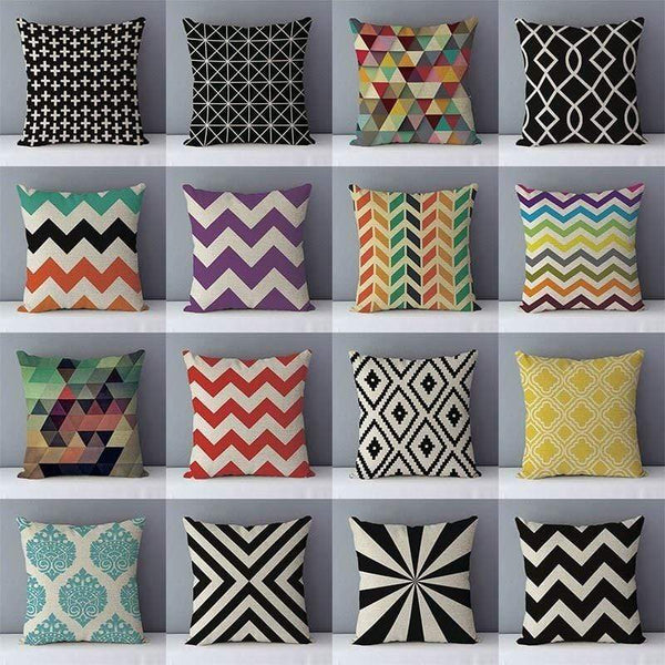 Geometric Decorative Pillows