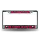 Audi License Plate Frame Georgia Bling Chrome Frame