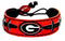 Georgia Bulldogs Power G Logo Team Color Football Bracelet-Gamewear-JadeMoghul Inc.