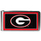 Georgia Bulldogs Steel Logo Money Clips-Wallets & Checkbook Covers-JadeMoghul Inc.