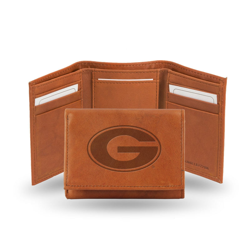 Cool Wallets Georgia Embossed Leather Trifold