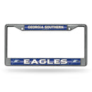 Audi License Plate Frame Georgia Southern Bling Chrome Frame