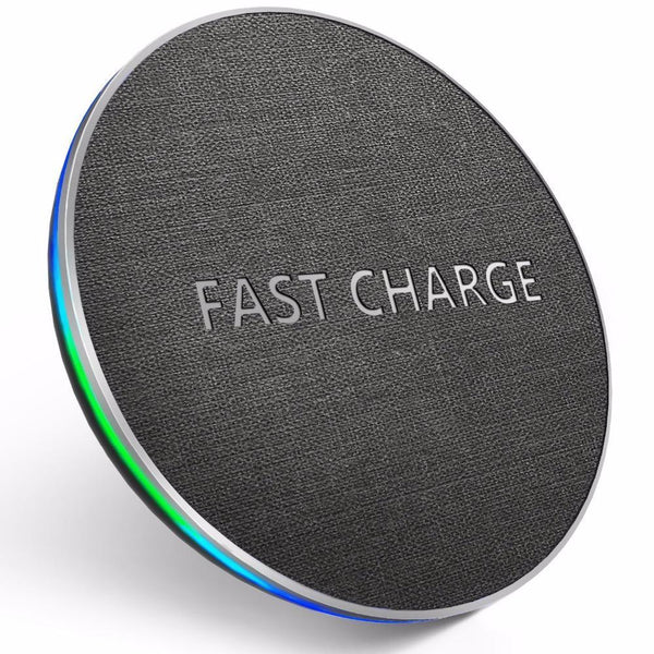 GETIHU 10W Qi Fast Wireless Charger For iPhone X XR XS MaX 8 Samsung Note 8 S8 S9 Plus S7 S6 Edge Phone Wireless Charging Charge-China-Universal-JadeMoghul Inc.