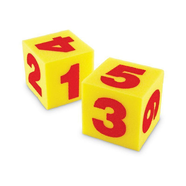 GIANT SOFT CUBES NUMERAL 2/PK 5-Learning Materials-JadeMoghul Inc.