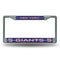 Cute License Plate Frames Giants NY Bling Chrome Frame