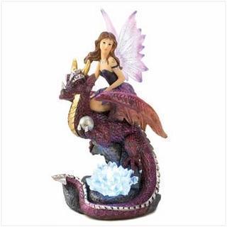 Cheap Home Decor Dragon Rider Figurine